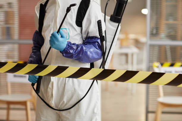 Professional Biohazard Cleanup technician working in Breckenridge, MN